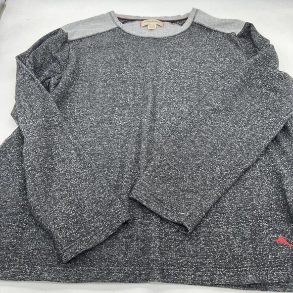 Tommy Bahama Men's Gray/Charcoal-Black Crewneck Sweatshirt Sz 2XL - Picture 1 of 4